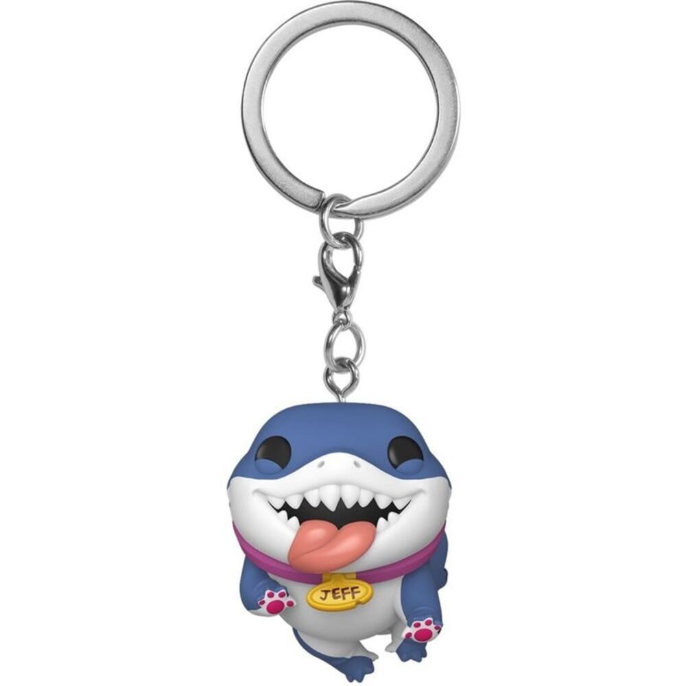Funko POP! Keychain: Marvel Rivals - Jeff the Land Shark  COLLECTIBLES